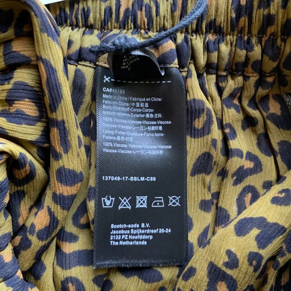 MAISON SCOTCH. Leopard Mini! - Picture 5 of 7